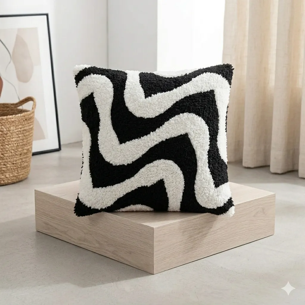 Funda de Almohada Ondas 45x45
