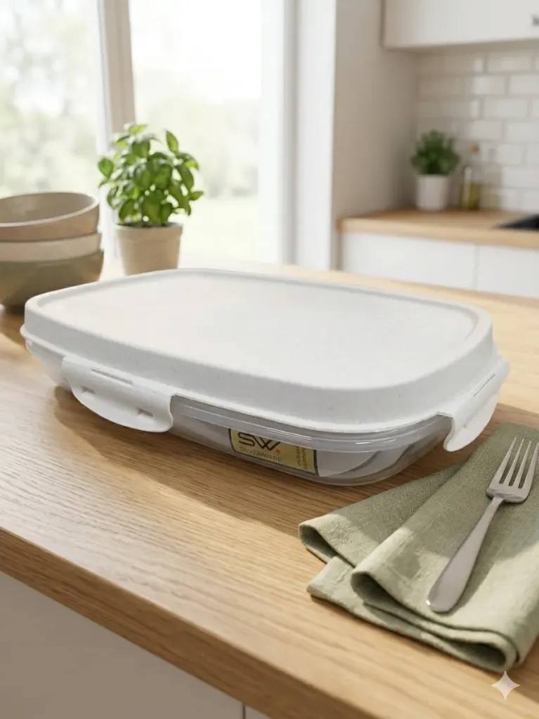 Tupper Rectangular Con Trabas